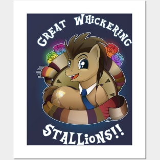 Great Whickering Stallions Posters and Art